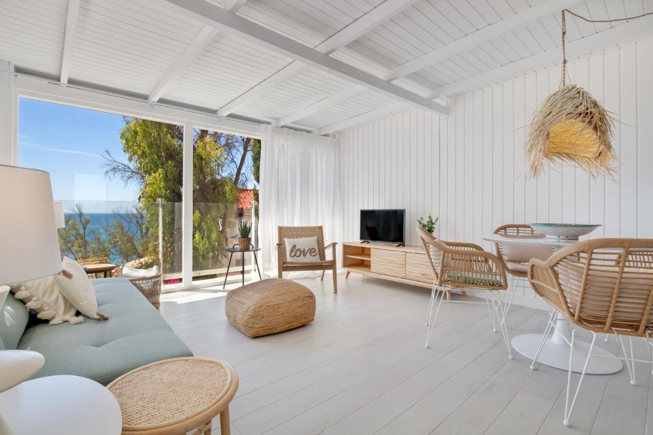 Casa De La Playa. Beach House With Magnificent Sea مالقة المظهر الخارجي الصورة