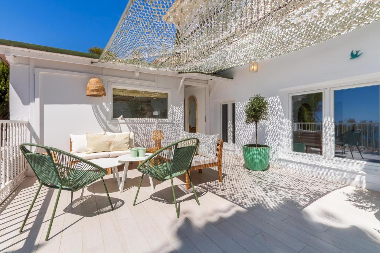 Casa De La Playa. Beach House With Magnificent Sea مالقة المظهر الخارجي الصورة