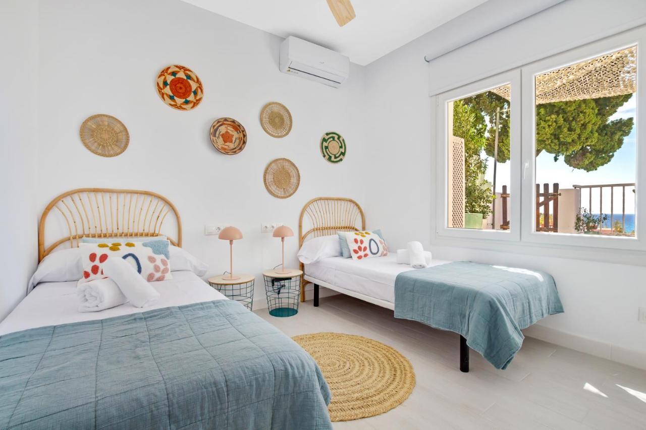 Casa De La Playa. Beach House With Magnificent Sea مالقة المظهر الخارجي الصورة